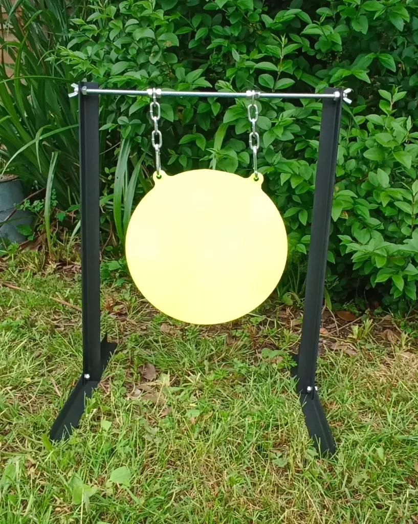 Airgun 10" Round Gong Airgun Target - long range shooting-heavy