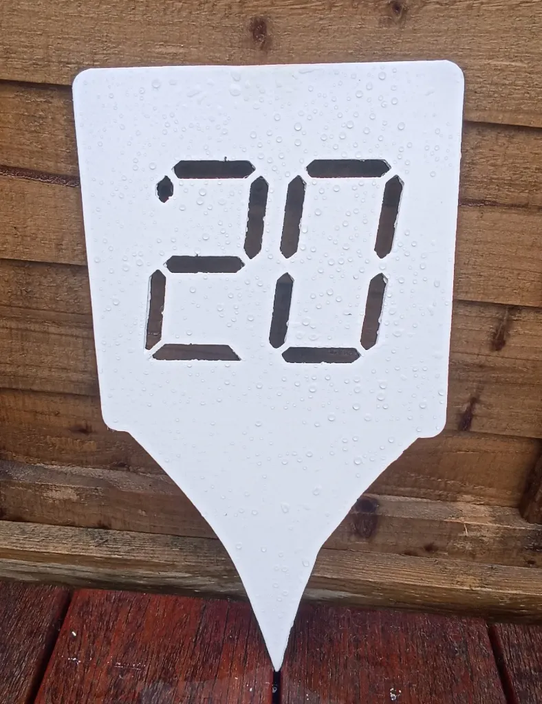 Steel Range Marker 20m