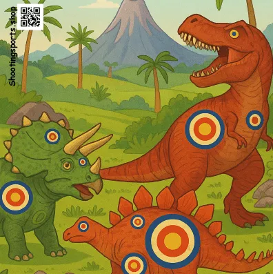 Dinosaurs - Paper 17cm x 17cm Packs