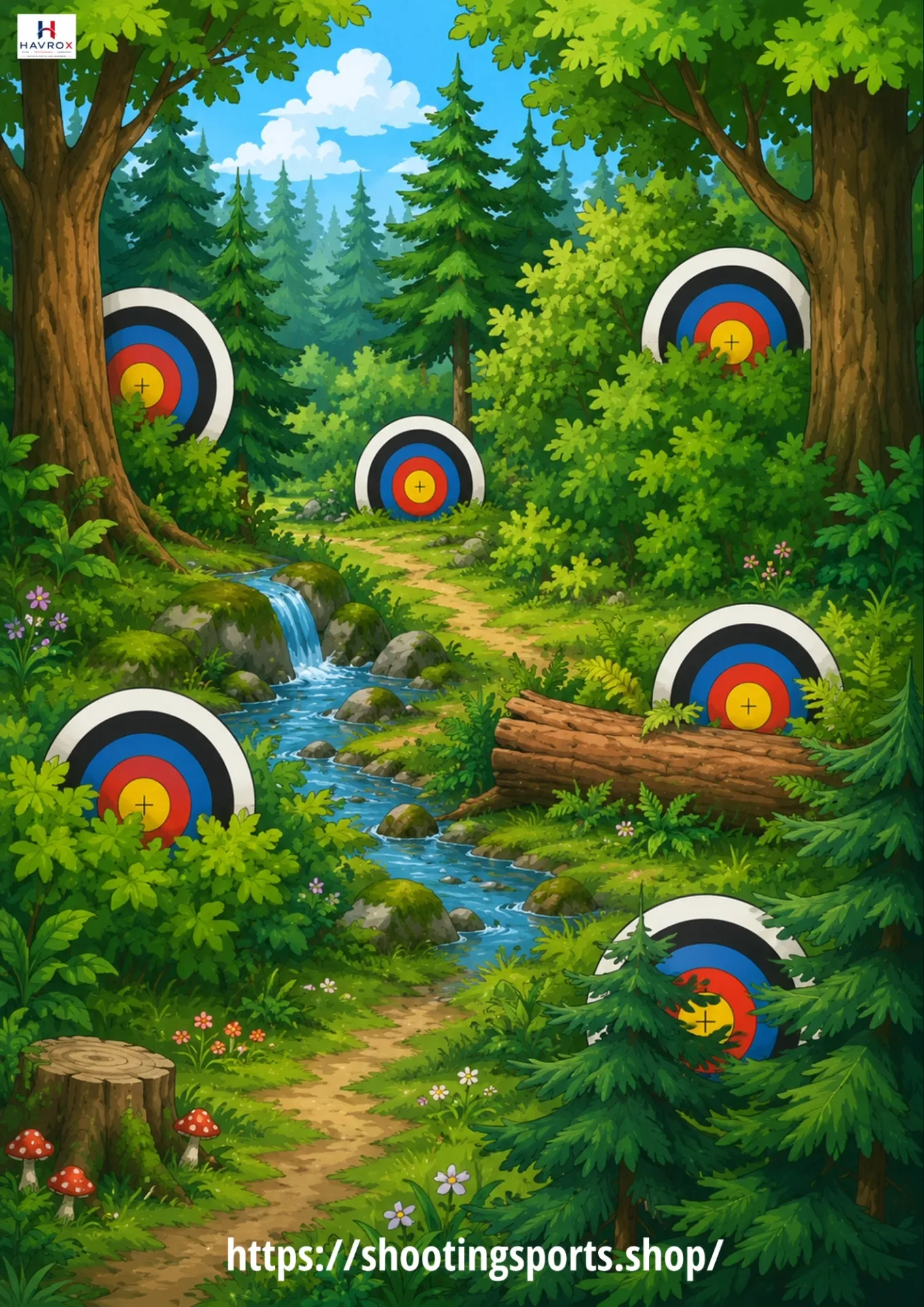 [SSSTGT0034] Woodlands No Animal Targets (1)