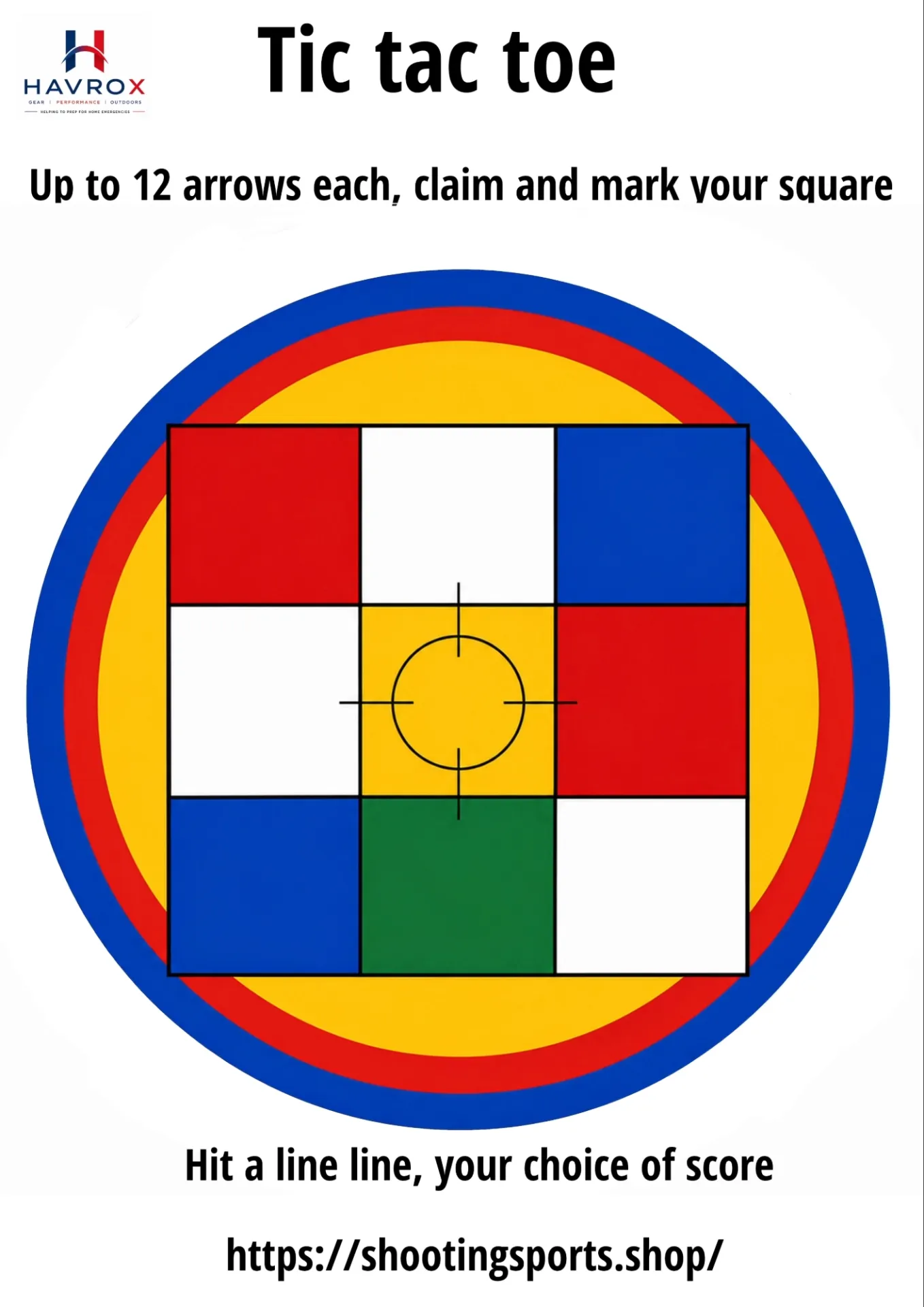 [SSSTGT0032] Archery Tic Tac Toe (1)